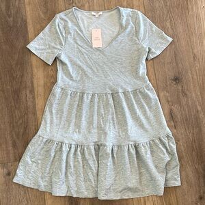 Womens Gray Sundress or Coverup